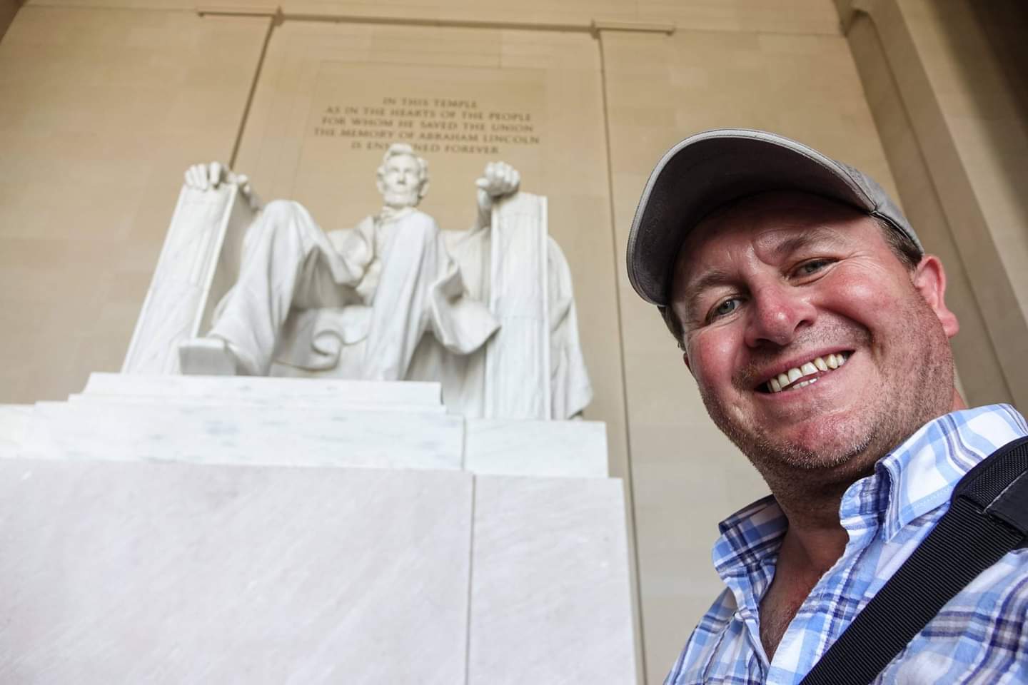 Washington DC, USA. Paying my respects to Abe